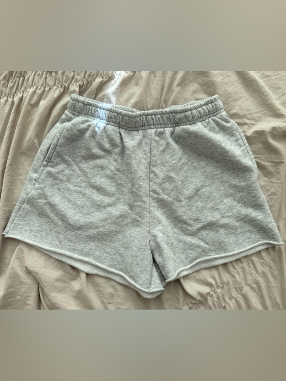 Cotton On Light Grey Athletic Fleece Micro Short